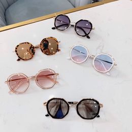 Party Supplies kids sunglasses leopard print girls ultraviolet-proof glasses designer accessories