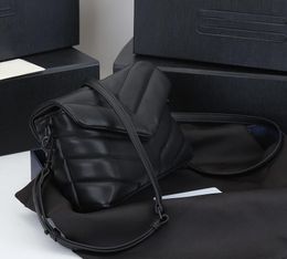 TOP QUALITY loulou designer bag Genuine Luxury Handbag Women Presbyopia Bags Designer Shoulder Bag Brands real leather messenger backpack shoulder Totes Wallet 1