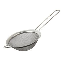 2021 Stainless Steel Fine Mesh Strainer Colander Flour Sieve with Handle Juice and Tea Strainer Kitchen Tools