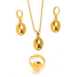 10k Never Broke Again Gold set Jewellery Beads Round Ball Pendant Necklace Earrings Ring set Indian Traditional Bollywood