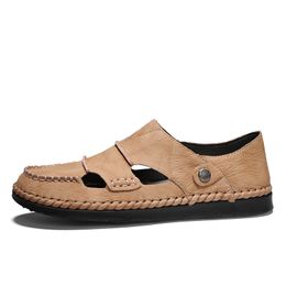 Moda Uomo Sandali Outdoor Prato Casual Fai una passeggiata Scarpe da spiaggia sabbiose Lady Gentlemen Infradito Infradito traspiranti e leggere