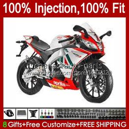 Injection Kit For Aprilia RSV4 RSV1000R RSV-1000 2009 2010 2011 2012 2013 2014 2015 39No.76 RSV1000RR 09-15 RSV 1000 RSV1000 R RR 09 10 11 12 13 14 15 Fairing Red green white