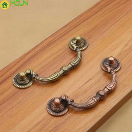 2 pcs Antique pendant furniture handle ring drawer cabinet European classic clothes door