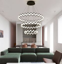 Nordic INS Postmodern Simple Led Ring Pendant Lamps Lighting Lustre Designer Living Room Office Bedroom Cafe Dining Luminaire