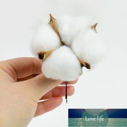 10pcs Natural Dired Cotton Flower Artificial Plants For Wedding Party Decoration DIY Garland Scrapbooking Accessories