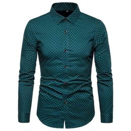 Fashion Brand Shirt Men Dress Shirts Cotton 5xl High Quality Long Sleeve Slim Fit Streetwear Top Grade Casual Mens Clothing 210708