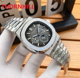 Deep Sweeping montre de luxe Wristwatches 316L stainless steel band Automatic self-winding mechanical date display Movement waterproof wristwatch