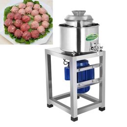 2200W Stainless Steel Multifunctional Electric Meatball Puree Machine Meatball Beater Commercial Fish Vegetable Meat Grinder