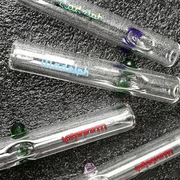 Quality One Hitter Pipe Pyrex Glass Oil burner water hookah bong dab rig for smoking