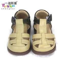 Guniue Leather Baby Sports Sandals Shoes Boys Girls First Walkers Infant Toddler Soft Sole Anti-slip 210326