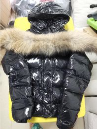 Piumino in nylon da donna Designer Lady Caldo cappuccio rimovibile con bottone a pressione Chiusura con zip Capispalla Fashion Girl Cappotto imbottito con colletto alla coreana