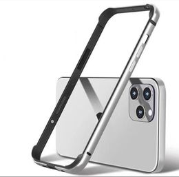 Aluminium Alloy Case for iPhone 13 12 mini Pro Max Metal Bumper Frame Combination 2 in 1 shockproof cases