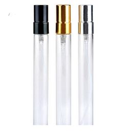 10ml Glass Perfume Bottle Empty Refilable Spray Bottle Small Parfume Atomizer Sample Vials test 10pcs