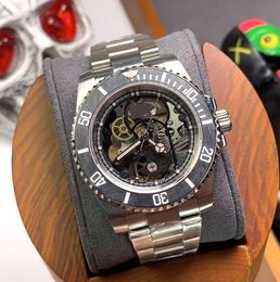 High quality fully hollowed out men luxury watch disassembled dials and automatic mechanicall the most difficult wristwatch to make are limited