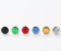 Smart Home Control ELEWIND 16mm Colorful Aluminium Waterproof IP65 Momentary Push Button Switch Screw Terminal (PM161F-10/CA)