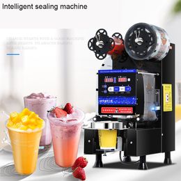 480W Full Automatic Commercial Cup Sealer Coffee Cup Sealing Machine Milk Tea Sealing Machine Plastic Paper Cup Sealing Machine