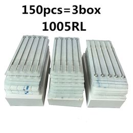 150pcs/Lot Professional Tattoo Needles 5RL Disposable Assorted Sterile 5 Round Liner Needles For Tattoo Body Art 210324