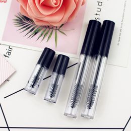 100pcs/lot 3ml Empty Mascara Tube Eyelash Cream Vial/Liquid Bottle Sample Cosmetic Container with Leakproof Inner Black Capgood qty