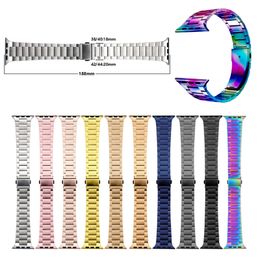 Stainless Steel Strap For iwatch Band Business Replacement 38 40 41 42 44 45