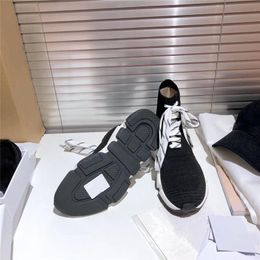Luxury Designer Lovers Casual Shoes Comfortable trend Speed 2.0 Sneakers Solid Colour Series Size 34-45