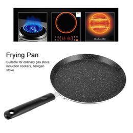 Non Stick Frying Pan Aluminum Alloy Pan Pancake Egg Steak Frying Pot Pizza Panckae Pans Cooking Tools Cookware 210319