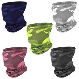 3D Camouflage Bike Scarf Cycling Motorcycle Bandana Outdoor Sports Hiking Fishing Bandana Neck Gaiter Y1020