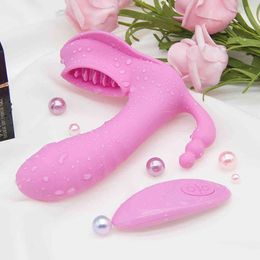 remote vibrating eggs UK - Wireless Remote Control Female Wear Butterfly Invisible Masturbation Device Swing Vibration Penis Vibrating Egg Adult Erotic Sex 210618