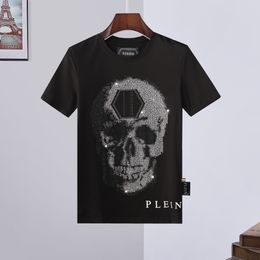 PLEIN BEAR T SHIRT Mens Designer Magliette strass Skull Uomo T-shirt Classica alta qualità Hip Hop Streetwear Tshirt Casual Top Tees PB 16293