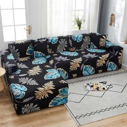 Chaise Longue Sofa Covers for Living Room Need Buy 2pieces Cover Elastic Couch Cover Stretch L shape Corner Sofa Slipcover 211102