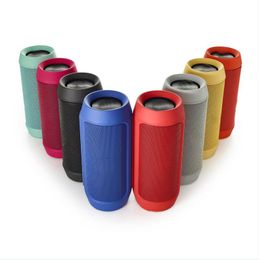 Charge 2+ Portable Bluetooth Speaker mixed colors with small package sports outdoor loud speaker