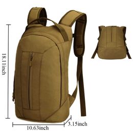 25L Tactical Backpack 1000D Nylon Military Molle Army Hiking Bicycle Backpacks Outdoor Sports Cycling Climbing Camping Bag Y0721