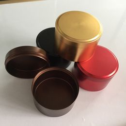 Latest Style Colorful Smoking Aluminum Alloy Dry Herb Tobacco Spice Miller Storage Box Stash Case Cigarette Seal Jars Bong Handpipe Holder Tool DHL Free