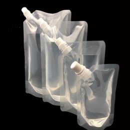 250ml 350ml 420ml 500ml Plastic Stand Up Spout Liquid Bag Pack Beverage,Squeeze,Drink Pouch