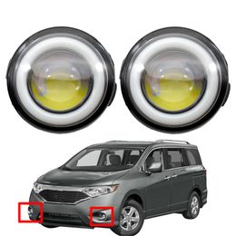 for Nissan Quest 2011-2014 fog light Car Accessories high quality LED DRL headlights Lamp