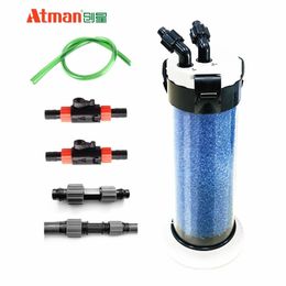 Atman Pre filter for aquarium fish tank external filter barrel QZ30 turtle jar external barrel filter pump Y200922
