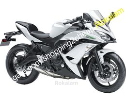 For Kawasaki 650R ER 6F 2017 2018 2019 ER-6F ER6F 650 17 18 19 White Black Aftermarket Motorcycle Fairing Injection Moulding