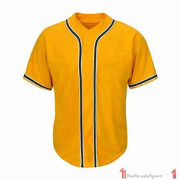 Customise Baseball Jerseys Vintage Blank Logo Stitched Name Number Blue Green Cream Black White Red Mens Womens Kids Youth S-XXXL 1URKE