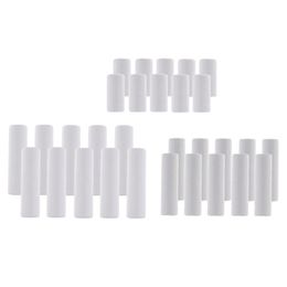 Party Decoration 30 Pieces DIY Cylinder Shape Styrofoam Foam Material For Craft 120/90/63mm