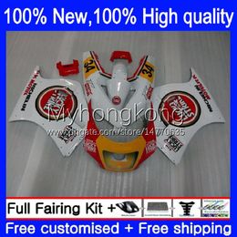 Bodys Kit For SUZUKI SAPC RGV-250 VJ22 RGVT250 94 95 96 97 98 Bodywork 32No.65 VJ23 RGVT RGV 250 250CC RGV250 1994 1995 1996 1997 1998 Lucky yellow RGVT-250 88-98 Fairing