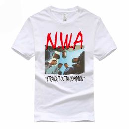 NWA Straight Outta Compton Euro Größe 100 % Baumwolle T-Shirt Sommer Casual O-Ausschnitt T-Shirt für Männer und Frauen GMT300003 210629