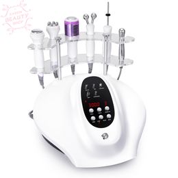 Ultrasonic 5IN1 Ultrasound RF Bio Hot Cold Hammer Wrinkle Removal Microcurrent Machine Spa