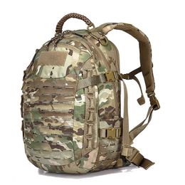 ANTARCTICA Multicam Camouflage 25L Military Tactical Assault Backpacks Army Molle Rucksack Hiking Camping Hunting Waterproof Bag Y0721