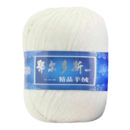 1PC Yarn Cotton Knitting Crochet Wool Thread Soft Cashmere Hand knitted Mongolian Woolen Weave lanas para tejer envio gratis 2 Y211129