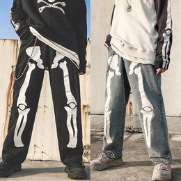 Pantalones Vaqueros Esqueleto Hombres Oferta Online | DHgate.com