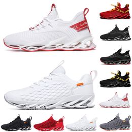 Good quality Non-Brand men women running shoes Blade slip on black white all red gray Terracotta Warriors mens gym trainers outdoor sports sneakers