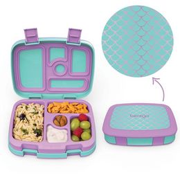 -2 или 1 шт. Коробка для обеда для детей Пищевые контейнеры Микроволновины Bento Bento Box Box Мультфильм Школа Водонепроницаемый Ящик для хранения