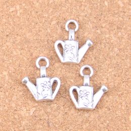 60pcs Antique Silver Bronze Plated watering can gardening Charms Pendant DIY Necklace Bracelet Bangle Findings 18*15mm