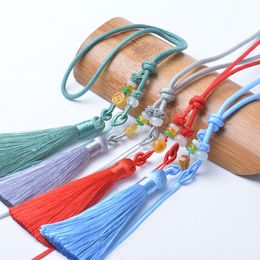 18cm Pendant Hang DIY Craft Ornaments Hanging Rope Jade Jewelry Thread Rope Mobile Phone Lanyard Cords Hand-woven Thread