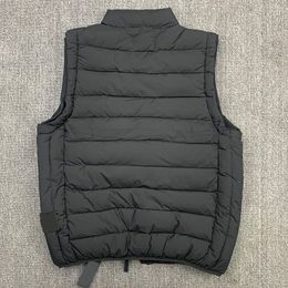 2021FW Winter new thickened heater vest white duck down sleeveless jacket European and American plus Colour black size M L XL XXL 3XL 4XL 5XL