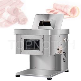 Fresh Meat Cutting Machine High Efficient All Stainless Steel Fish Slicer